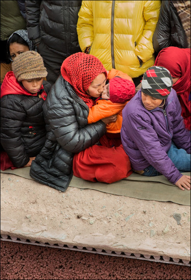 Young and old alike attended the event.