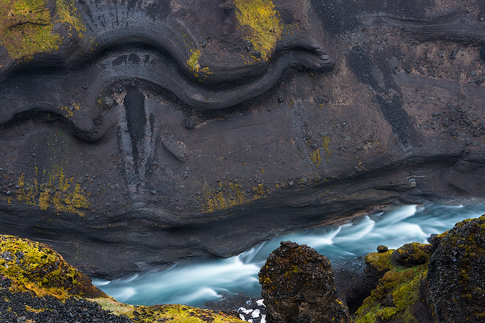 The River Serpent | Iceland Photographed in the highlands above Háifoss Waterfall.