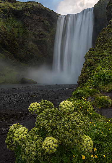 Living Waters | Iceland My interpretation of Skogafoss Waterfall, Summer 2016.